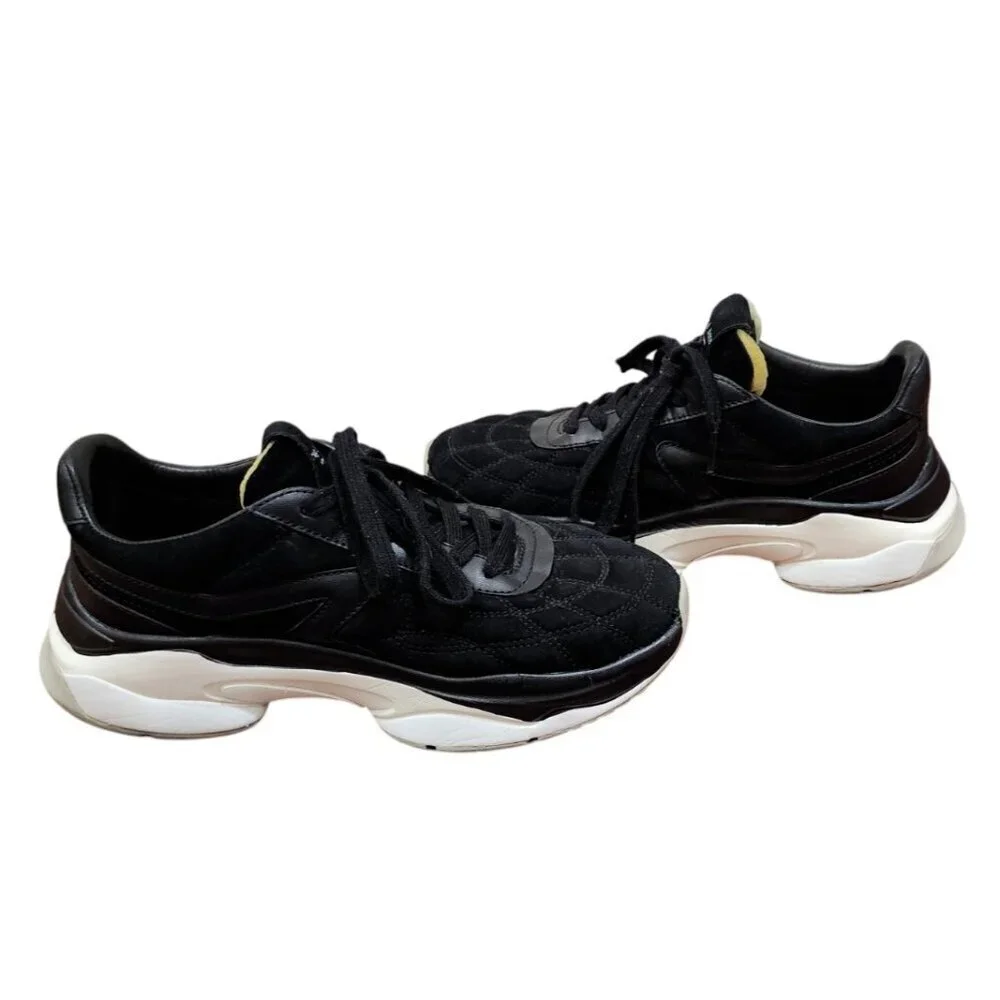 RAG & BONE Ortholite Legacy Runner Sneaker EU 37.5 US 7.5 Black